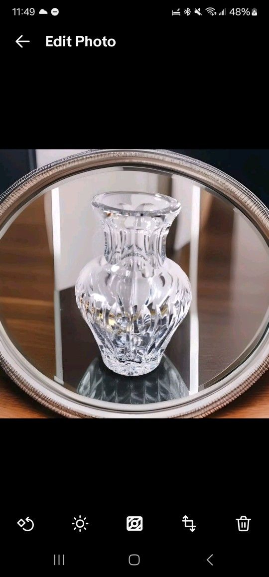 Marquis Waterford - Crystal Sheridan Bud Vase Used