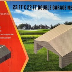 Brand New Metal Garage And Shed