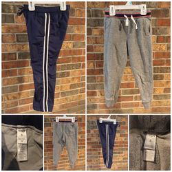 LOT of 2 PAIR of CARTER’S Toddler Child Size 5 Sweat Pants Cozy and Warm - EUC - SHIPPING AVAILABLE