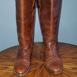 Womens Brown Riding Boots 8B