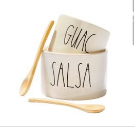 Guac and Salsa Bowl Set