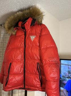 Mens BubbleCoat Guess