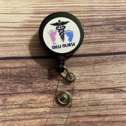 Nicu Nurse Badge Reel