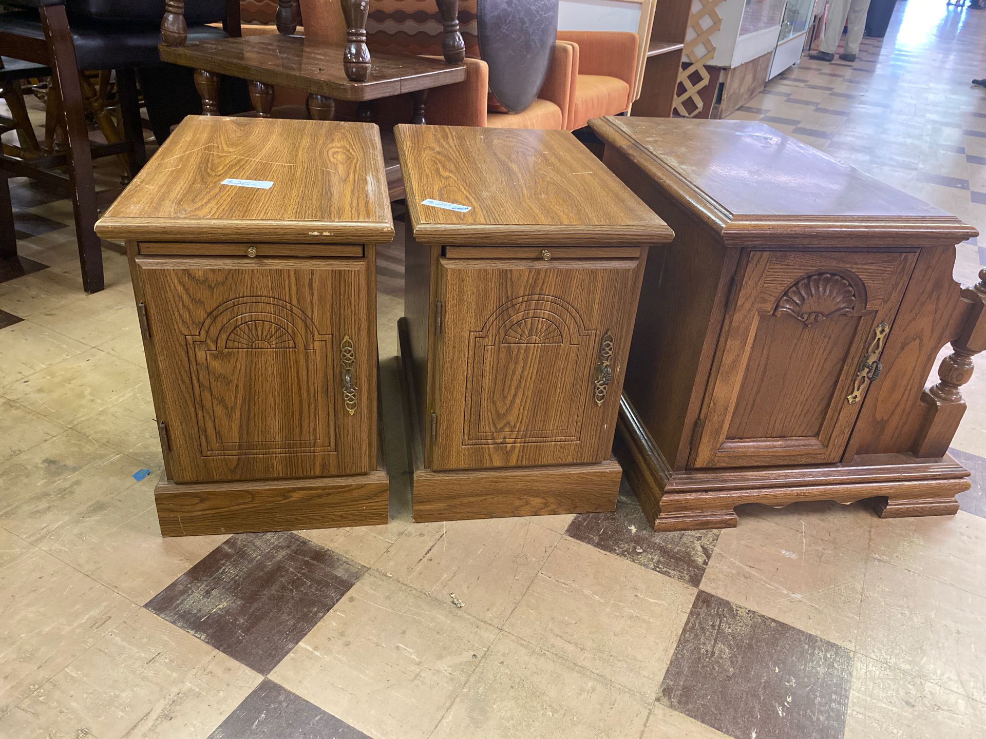 End tables, magazine table wood