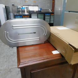 Stainless Steel Jumbo Bath Tissue Dispenser Double Roll