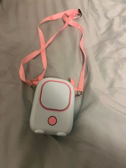 Triifon portable neck fan (pink)