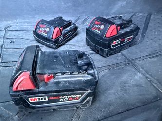 Milwaukee batteries