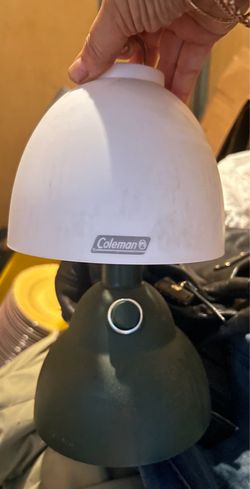 Vintage Coleman Table Lamp Model 5(contact info removed) Battery Operated