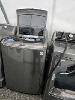 LG washer dryer set top load