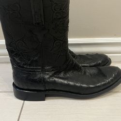 Men’s Ostrich Lucchese Boots Size 13