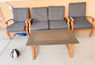 Outdoor Patio Furniture Set with Cushions