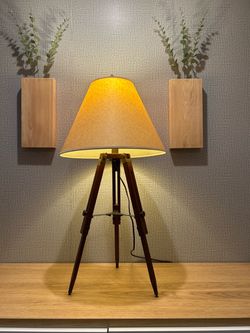 Wooden Table Lamp