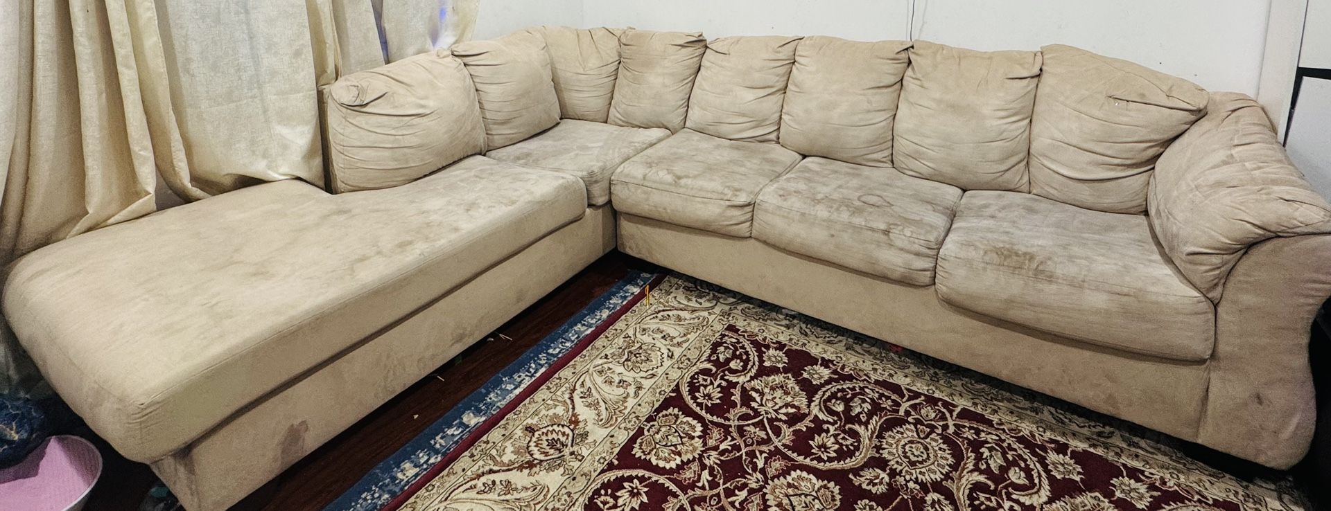 Ashley’s Beige Sofa