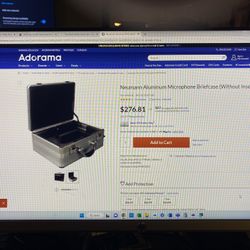 Vintage Aluminum Case, Laptop Back O pack