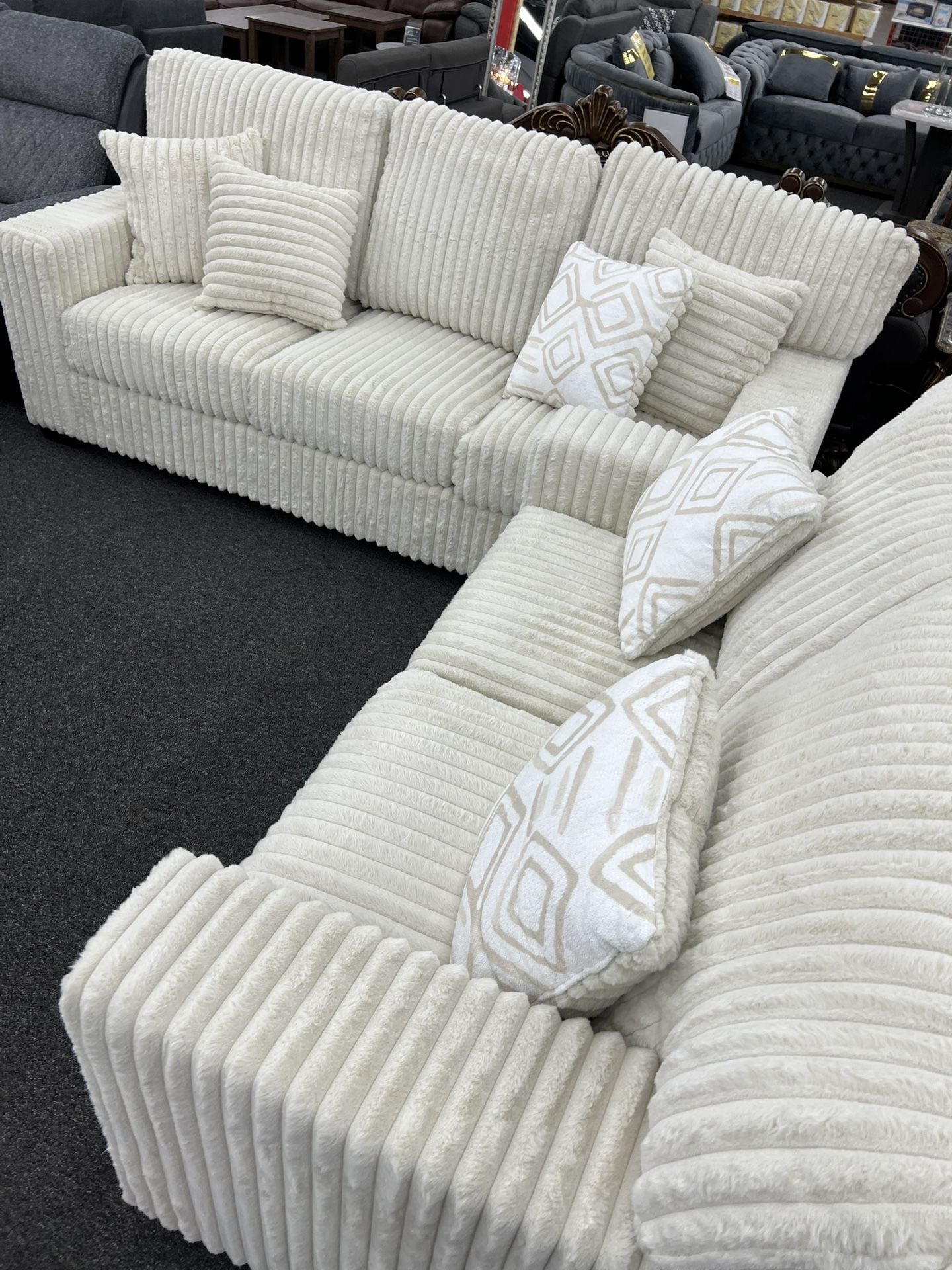 Cozy Stunning Couch And Loveseat