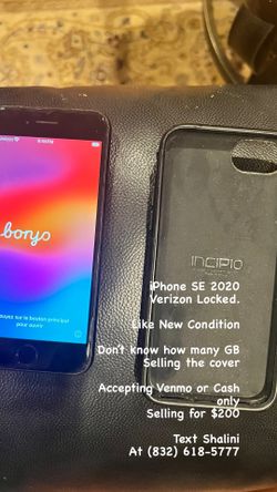iPhone SE 2020 Verizon Locked For $100 OBO