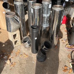 6inch Inner By 8inch Outer. Double Wall Insulated Pipe