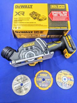 20V Max DeWalt XR Compact 3" Cut Off Tool PRO Combo 