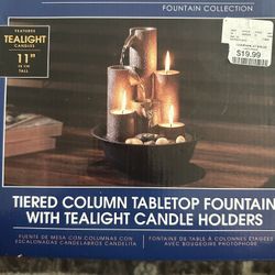 Brand New Tea light Water Fountain 