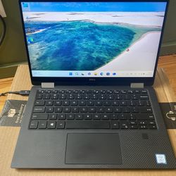 FIRM: Dell Laptop PC Computer XPS 13 9365 · i7-8500Y · 8GB RAM · 256GB SSD · Intel UHD 615 · Touchscreen
