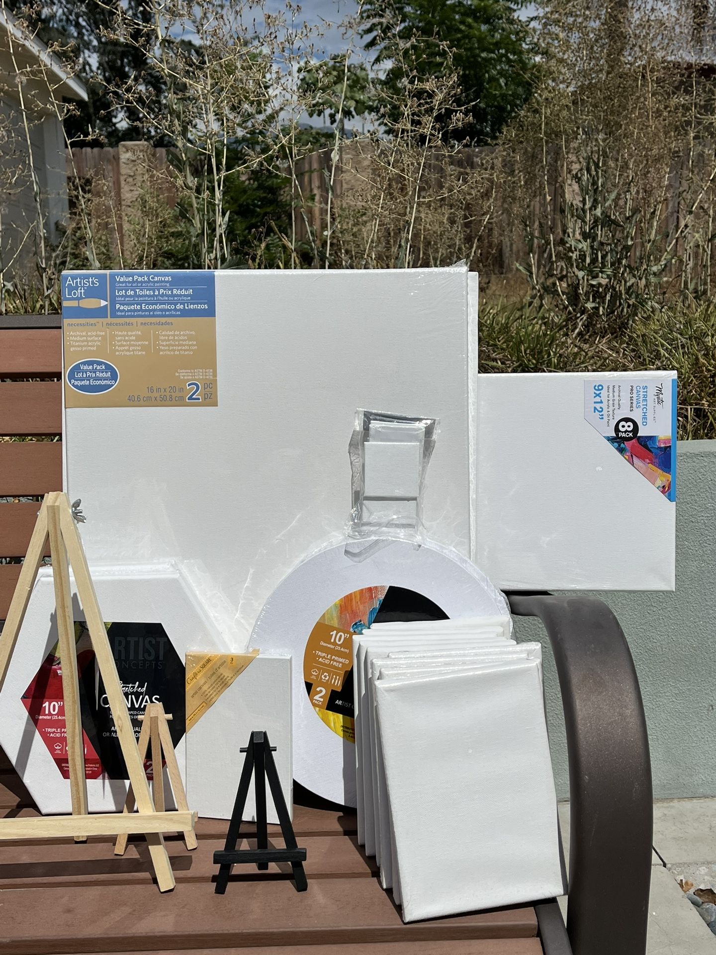 Art Supplies - Painting Canvas