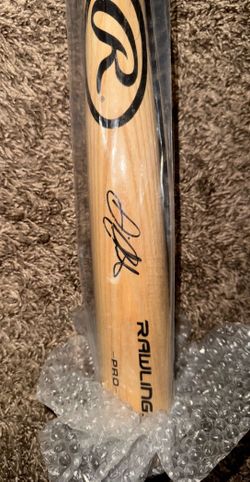 Gavin Sheets Signed Bat