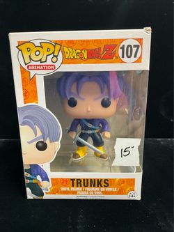 Funko Pop! Vinyl: Dragon Ball - Trunks #107