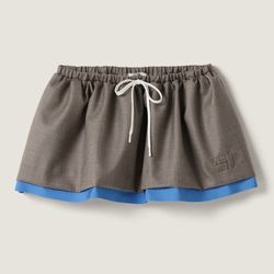 Miu Miu Gabardine Miniskirt