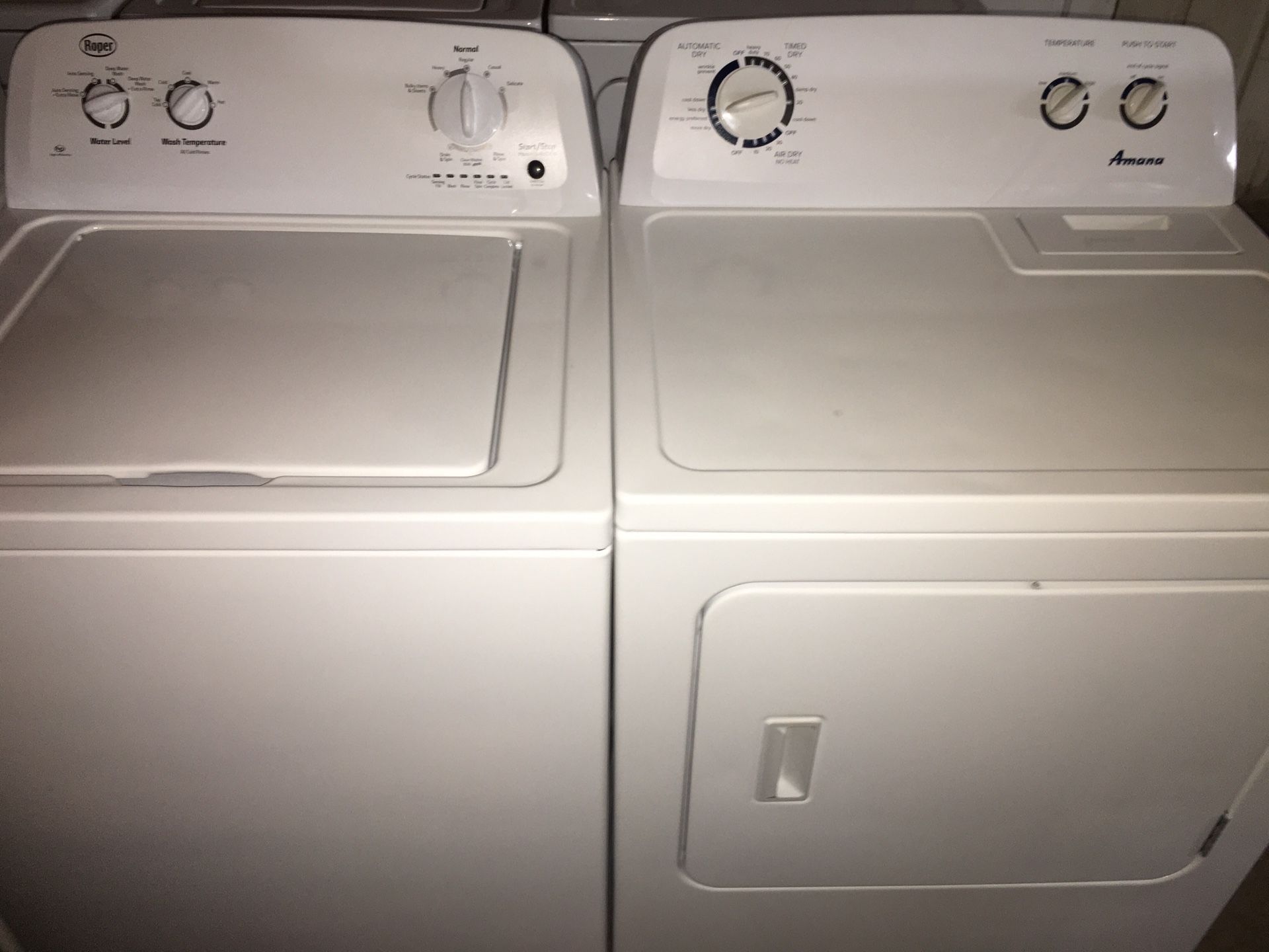 Washer and Dryer *30 Day Warranty