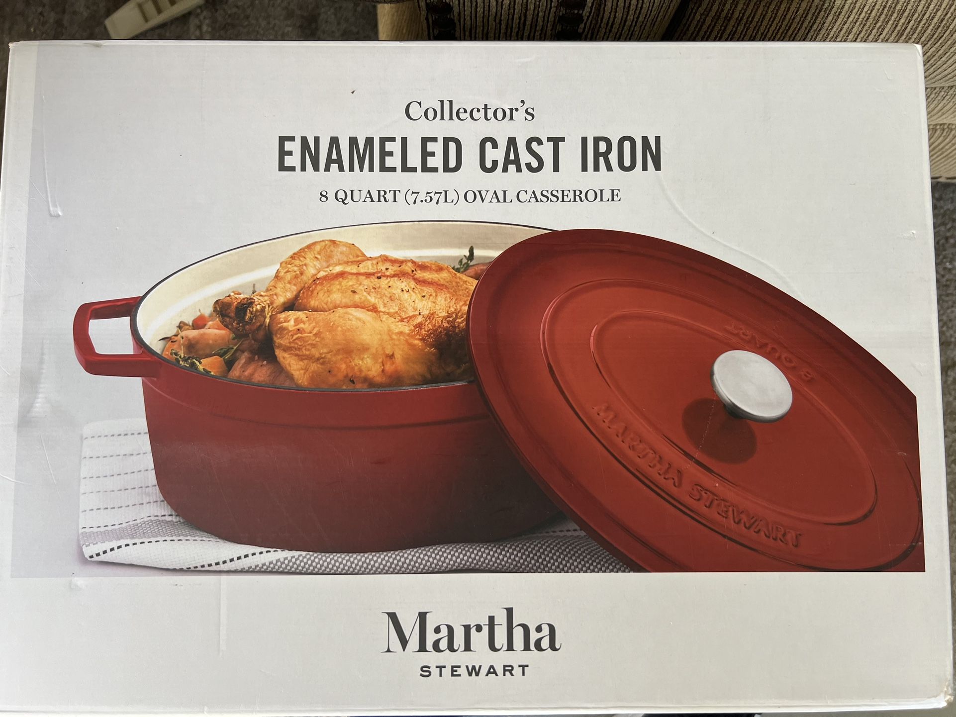 Martha Stewart Cast Iron Pot