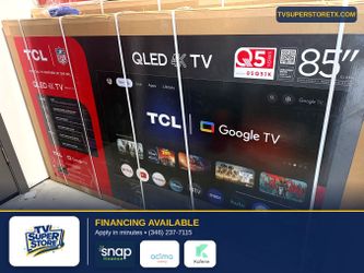 85”TCL QLED 4K SMART TV