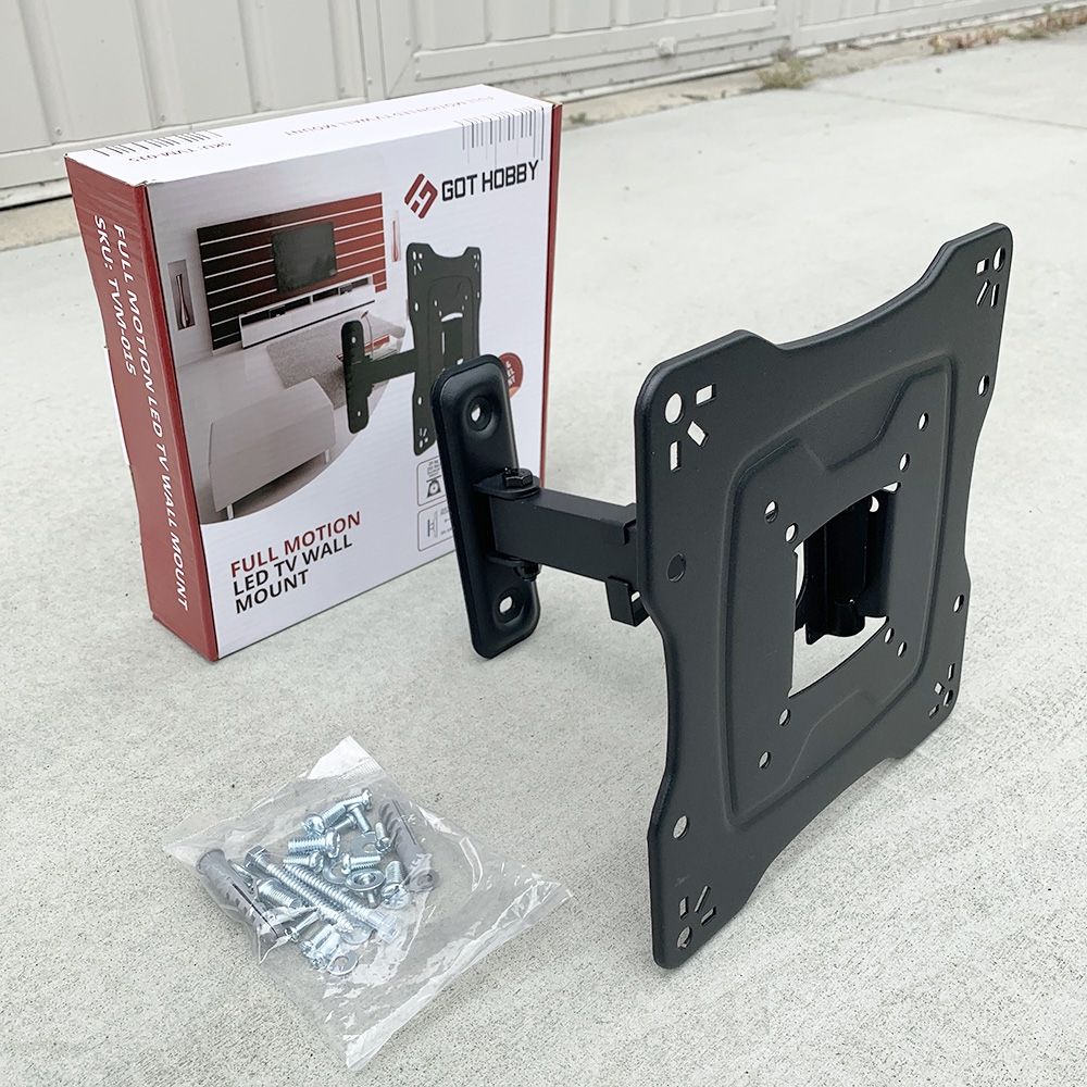 Brand New $12 Swivel 17-42” TV Wall Mount Tilt Bracket Max Loading 55 Lbs