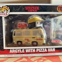 Argyle pizza van Funko