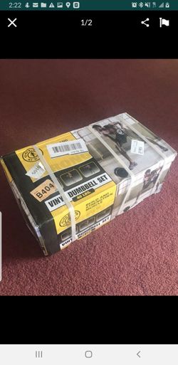 Dumbbells set of 2 40lbs Gold Gym $110 OBO