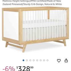 5- In - 1 Convertible Baby Crib