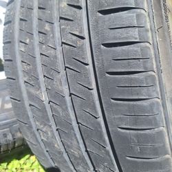 2 Used Tires 18 Inch 245/45zr18