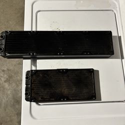 Used Radiators Corsair Thin 280mm & Thick 480mm For Water cooling
