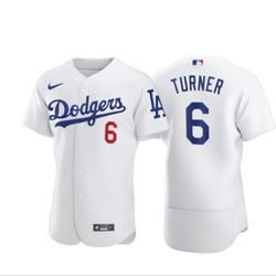Los Angeles Dodgers #6 Trea Turner Mens Jersey Sizes XL, XXL, XXXL $75