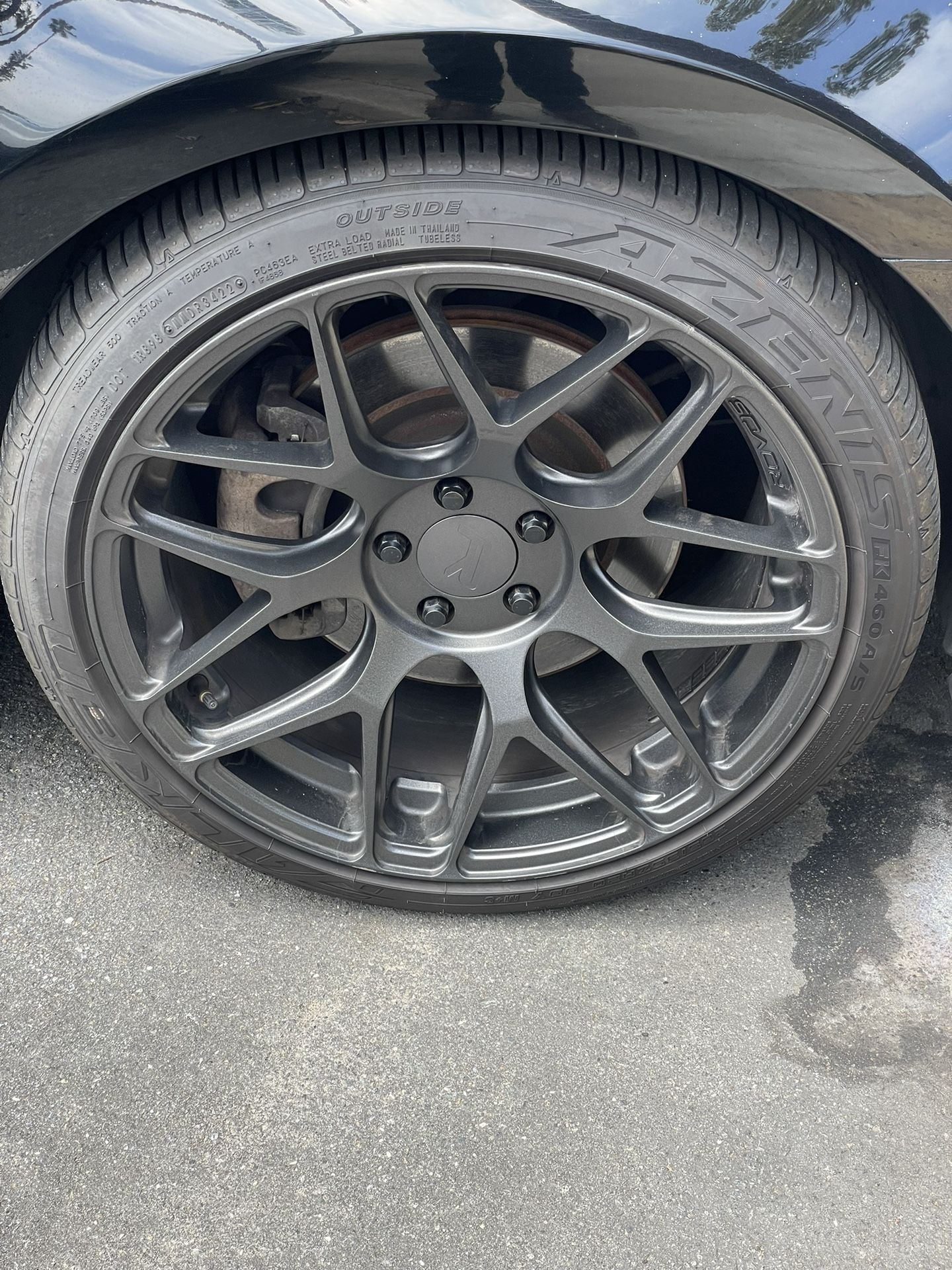 20x10 5x114.3 Wheels/Rims and Tires (4) Set