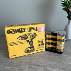 DeWALT 20v Drill (and bit set.) NEW