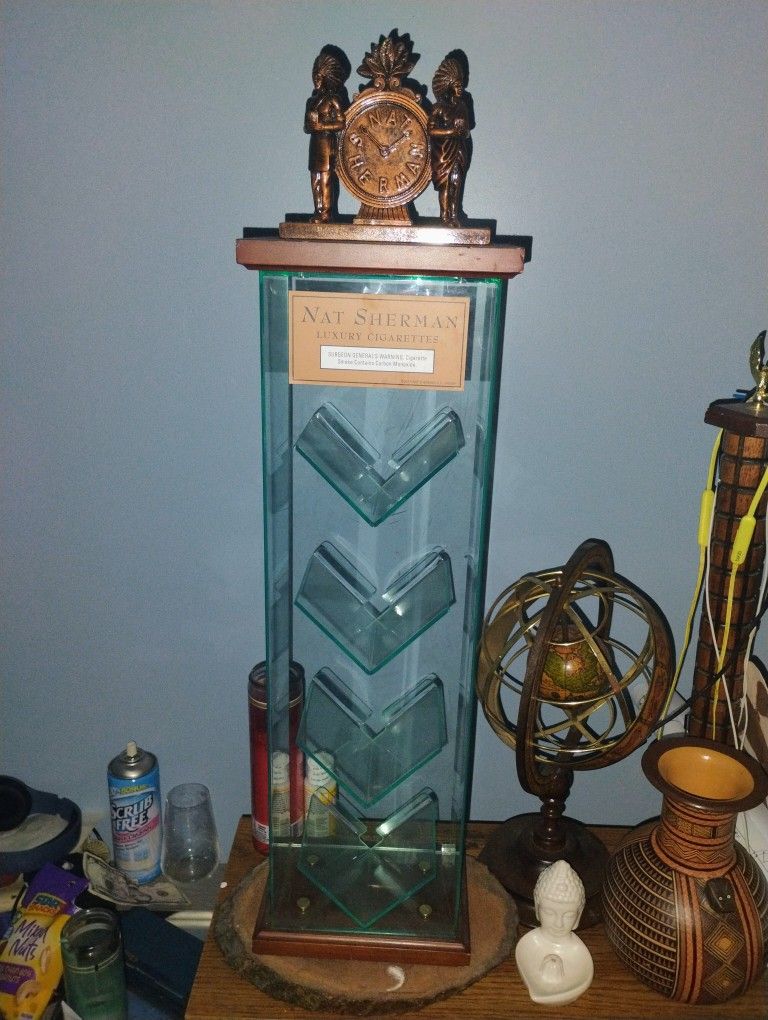 Nat Sherman Cigarettes Display