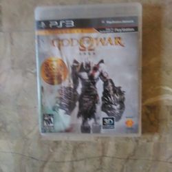 God Of War Saga Game For Ps 3, Dual Pack, Used