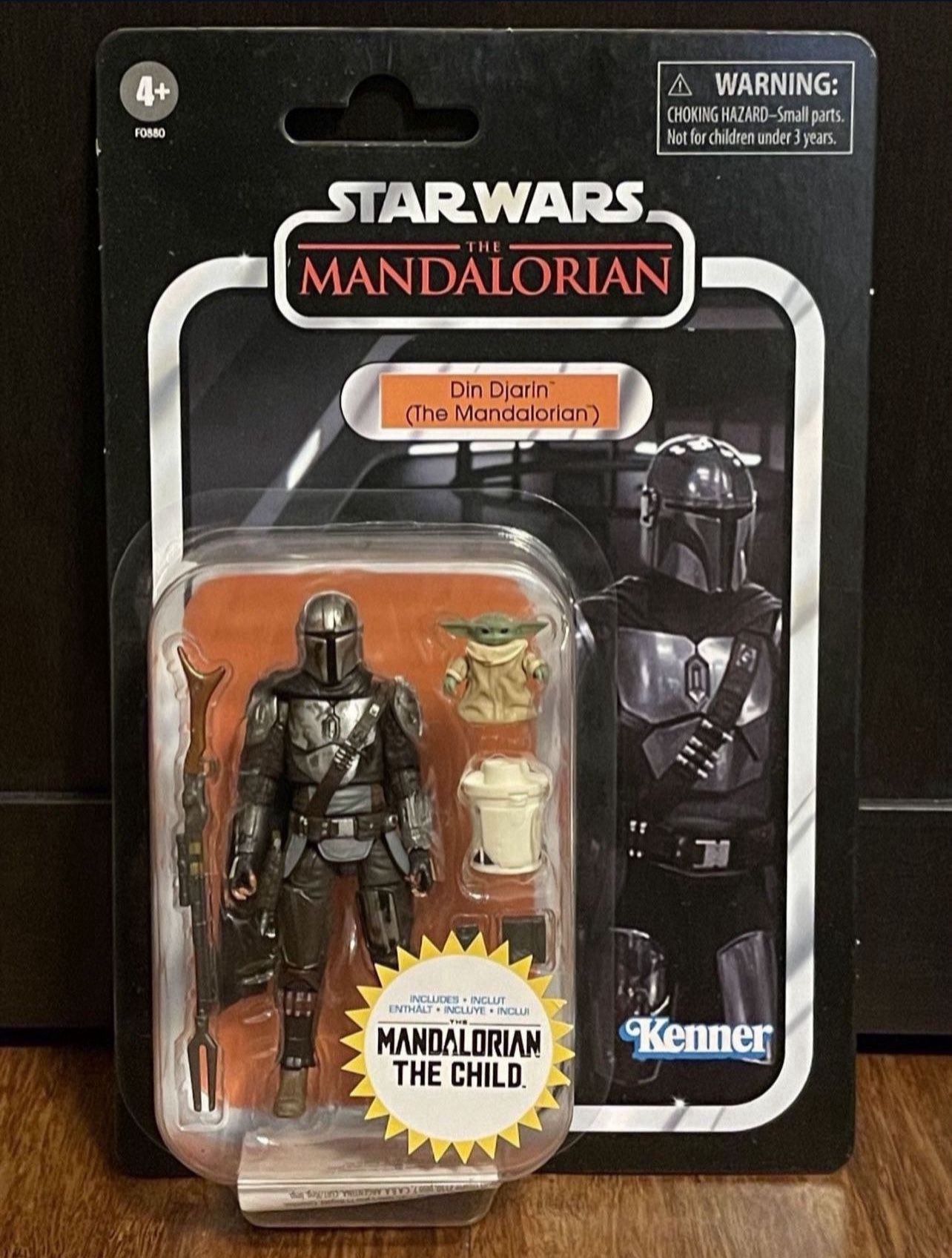 Star Wars Vintage Collection Walmart Exclusive Mandalorian & Child