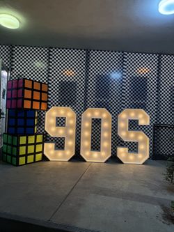 High Quality Wooden Marquee Numbers And Letters