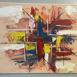 Acrylic Painting ( Falling Dissaray) Make An Offer 