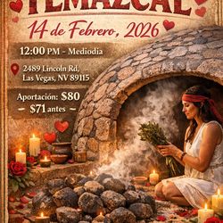 Ceremonia Temazcal 2025 Every Month Cada Mes