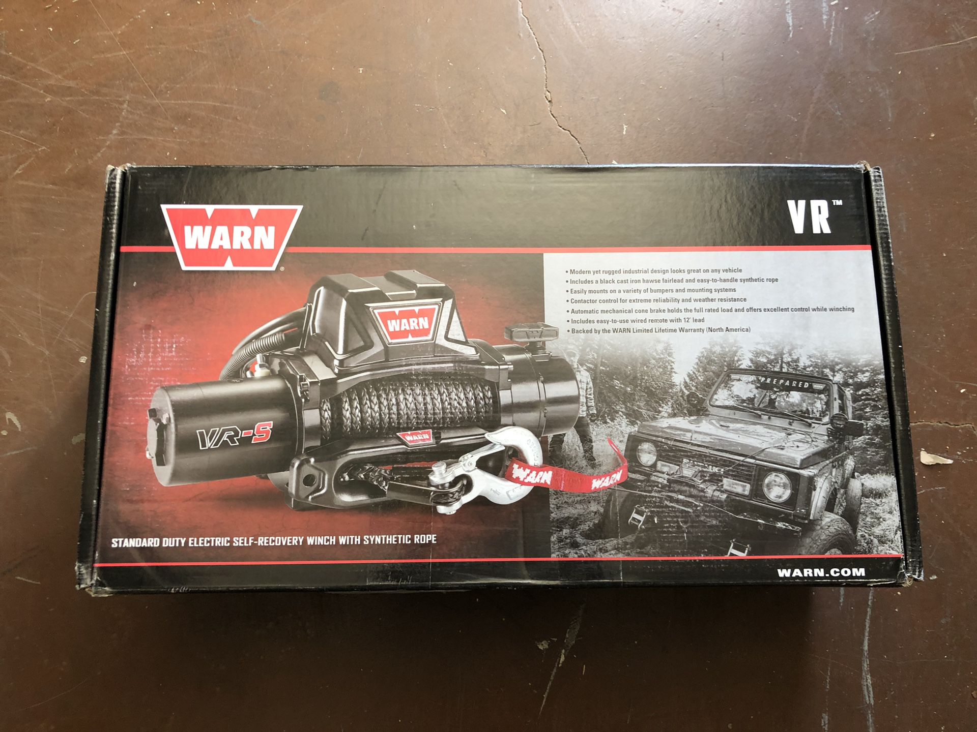 WARN VR10S WINCH - brand new