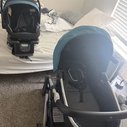 Graco Infant car seat, bassinet and stroller