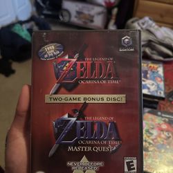 Zelda Ocarina Of Time Master Quest (CASE & MANUAL INCLUDED)
