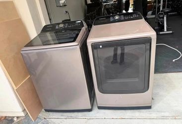 Washer and dryer set